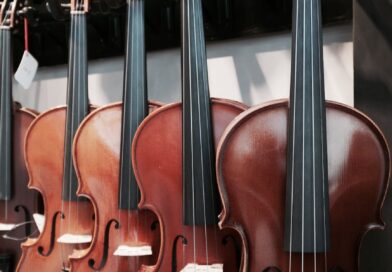 close up shot of violins