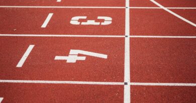 running field photography