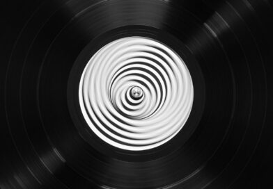 close up photo of a vinyl record