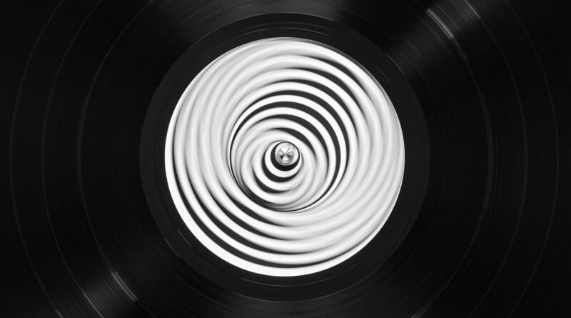 close up photo of a vinyl record