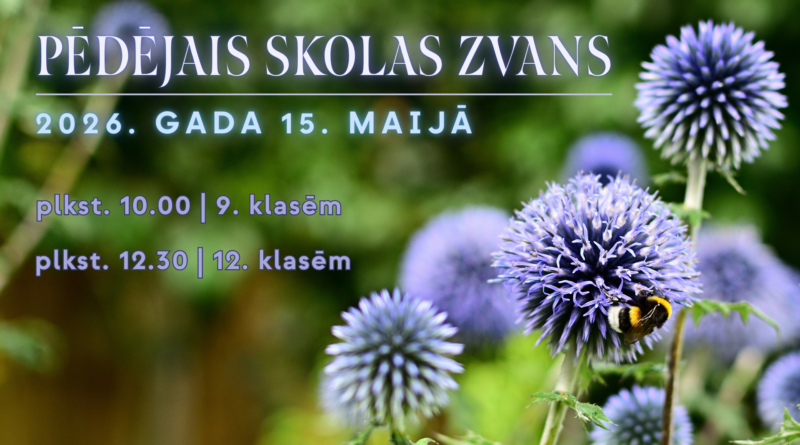 9. un 12. klašu pēdējā zvana svētki