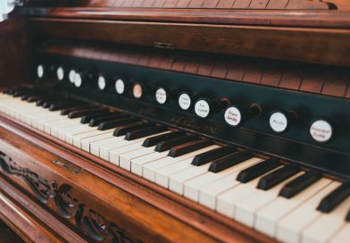 close up shot of a piano